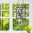 10"H Happy Hummingbird Stained Glass Window Panel