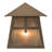 Rustic Lodge Solid Brass Wall Light-1145520310