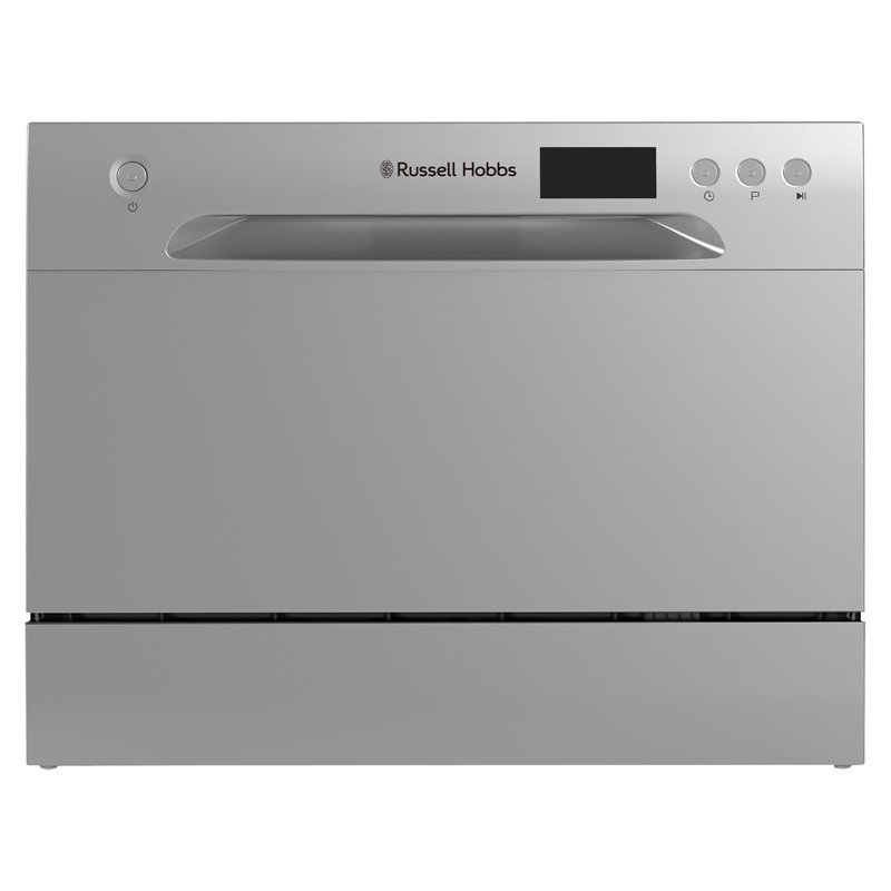 Russell Hobbs Rh6ttdw0d1s6 Place Setting Table Top Dishwasher - Silver