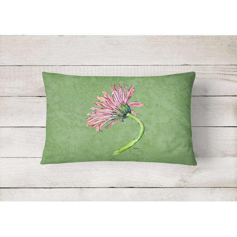 Gerber Daisy Indoor/Outdoor Throw Pillow