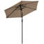 Parasol d'extérieur avec 6 baleines-2116234405