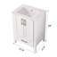 Meuble-lavabo simple autoportant 24 po avec plateau en céramique 24 po-911480273-911480272