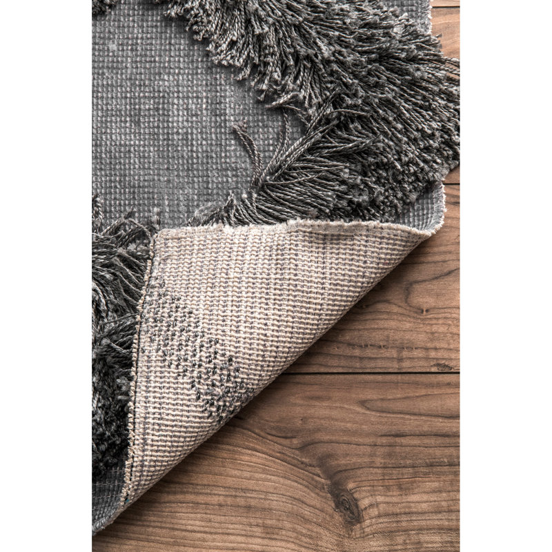 Tapis gris foncé, Rectangle 4 pi x 6 pi
