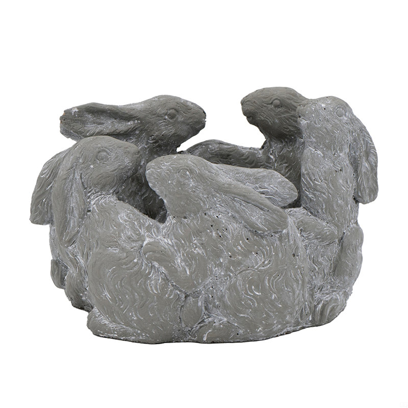 Bunny Cement Planter