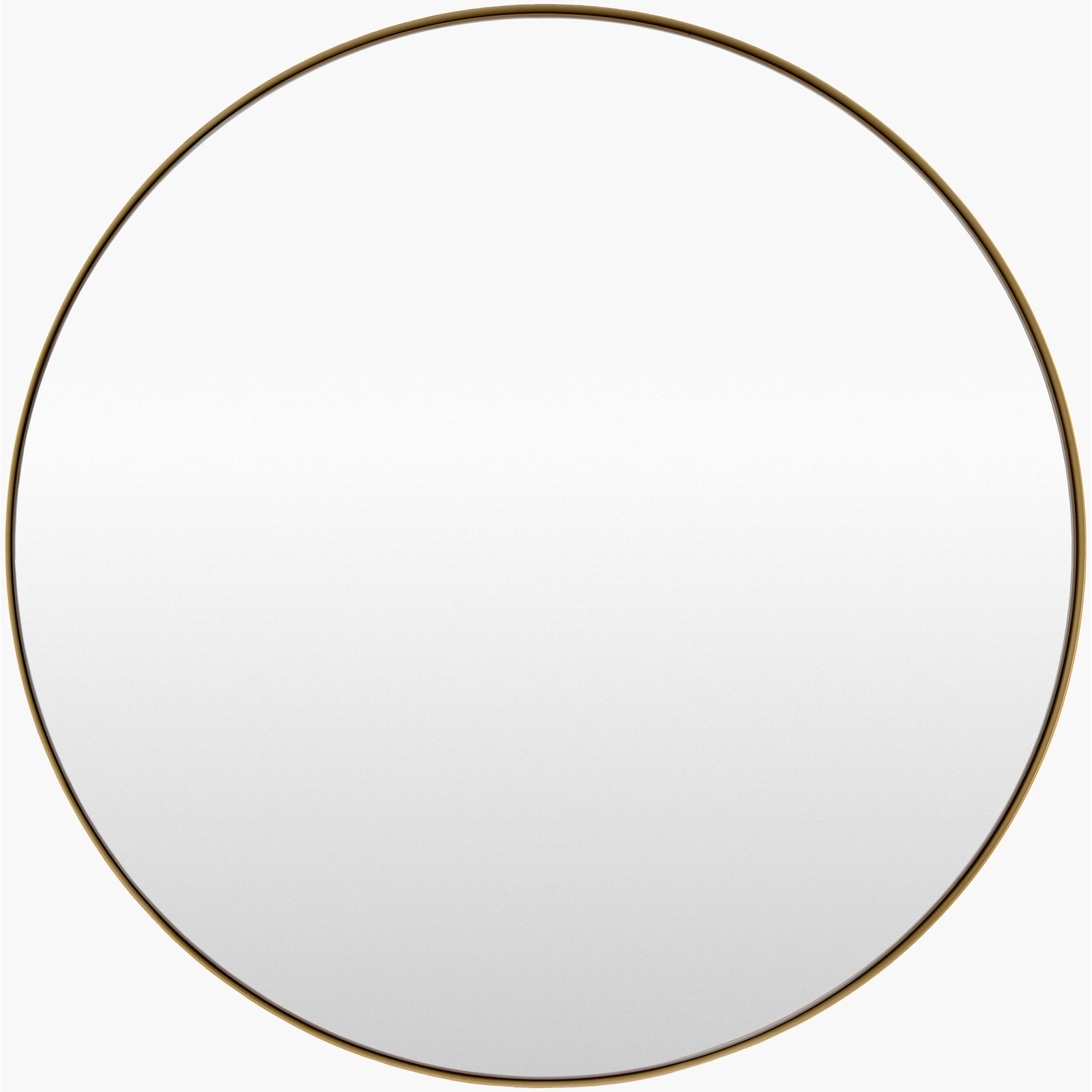 Wall Mirror, Gold, 36" x 36"