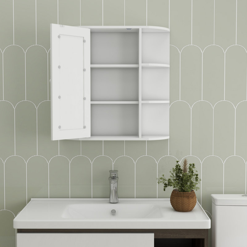 Armoire à pharmacie de salle de bain avec miroir