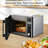 24 Liter Countertop Air Fryer Oven