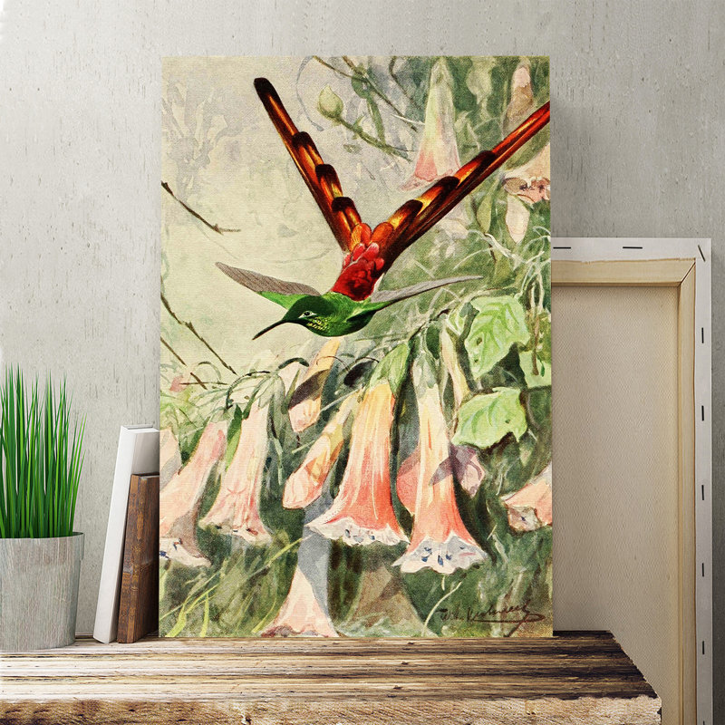 Wilhelm Kuhnert - Wrapped Canvas Painting, 60cm H x 40cm W