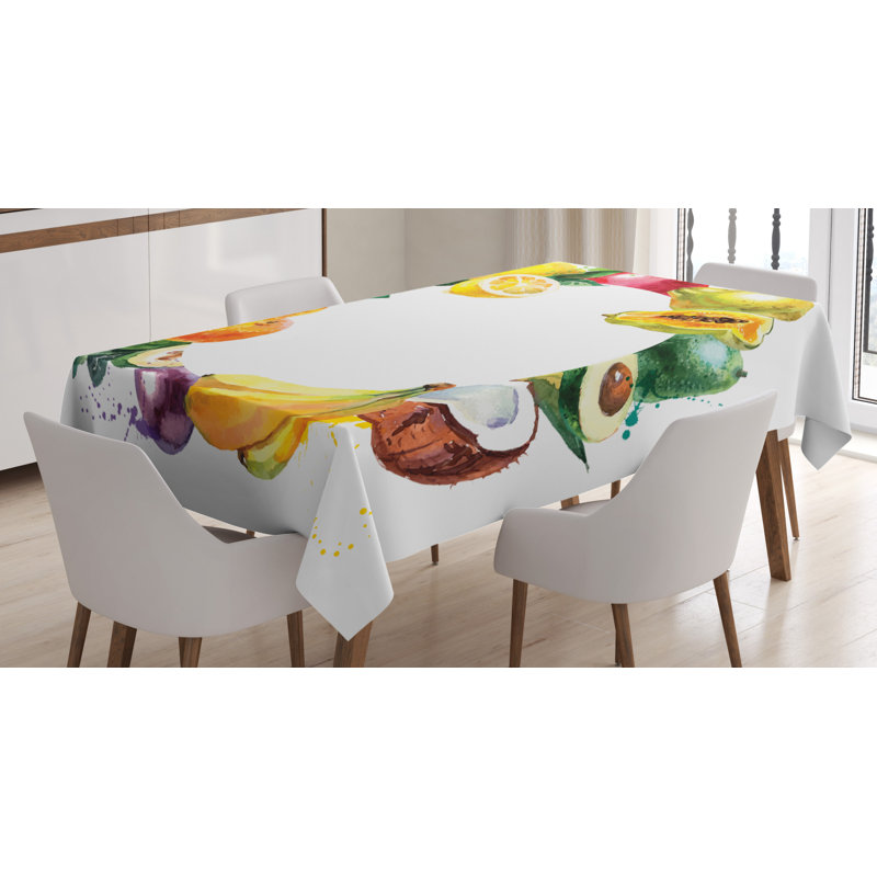 Fruit Tablecloth, 90" x 60"