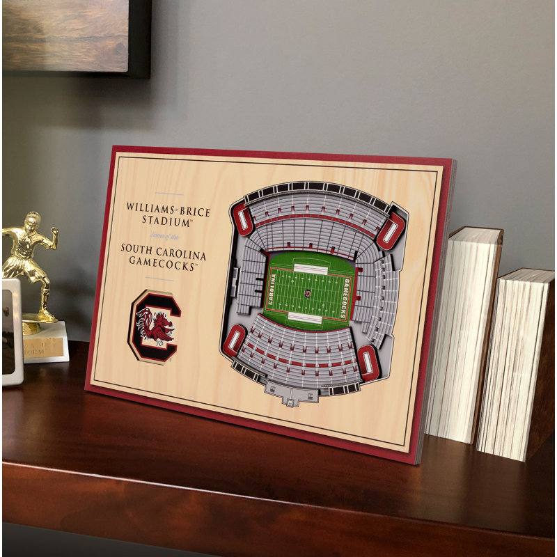 Affichage de bureau ncaa 3d stadiumviews, Université de South Carolina, Columbia