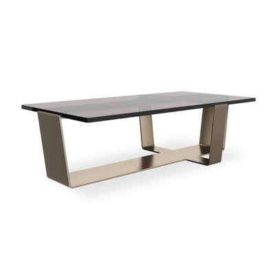 Counter Balance Glass Cocktail Table