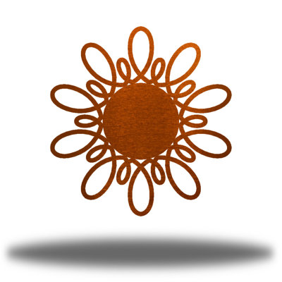 Boho Plants & Flowers Wall Decor on Metal