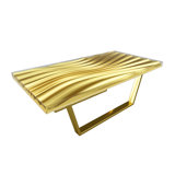 Wave Solid Wood Coffee Table