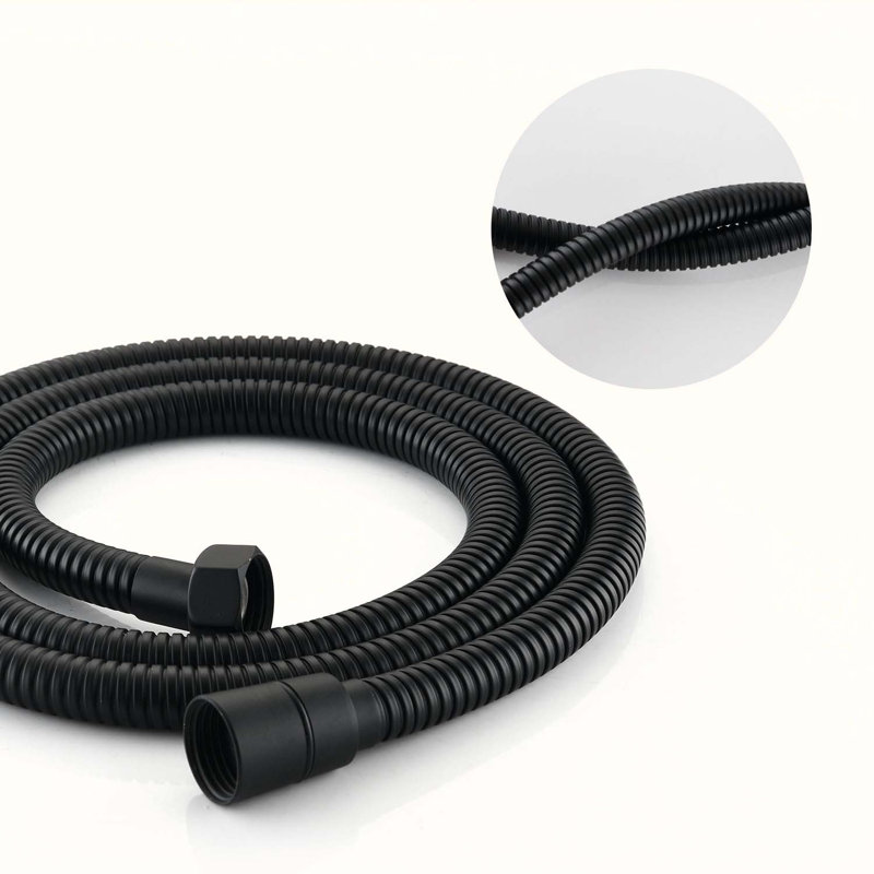 Complete Shower System with Rough in-Valve, Matte Black