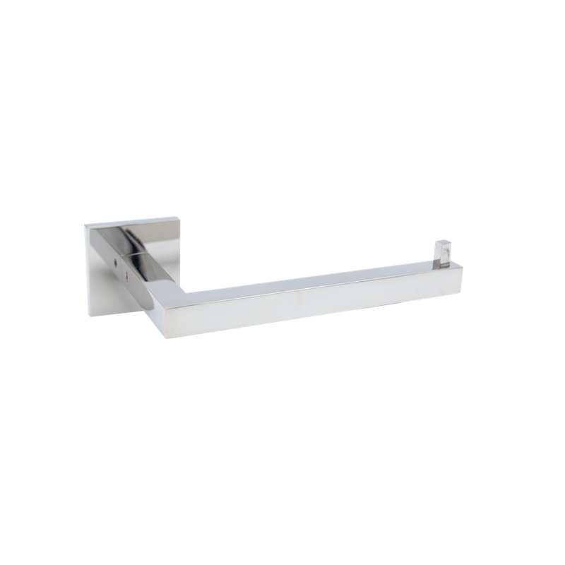 Wall Mount Toilet Paper Holder, Polished Stainless Steel