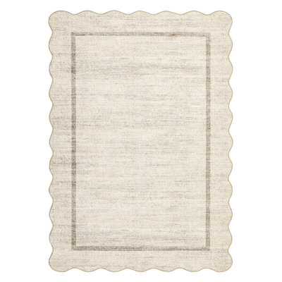 Tapis moderne en fausse laine pour salon et chambre à coucher