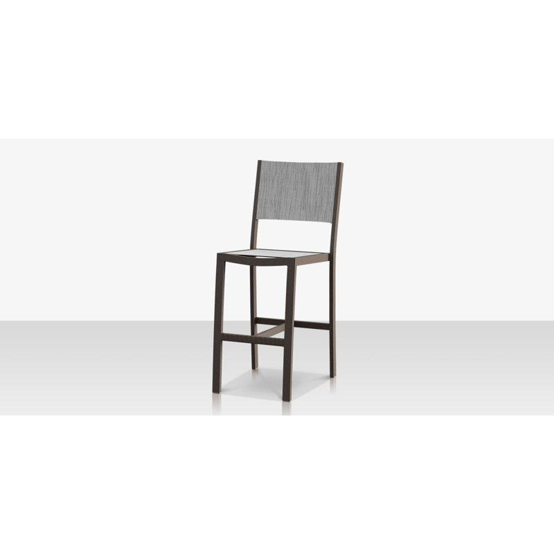Chaise sans accoudoirs Fusion Bar, Platine Metallica, Gris