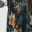 Cachemire céleste céleste - motif floral - rideau occultant - 1 panneau-107554991
