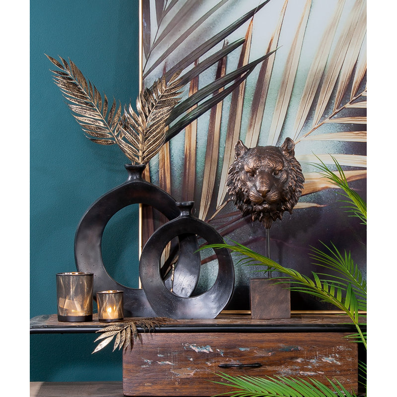 Camilya Aluminum Floor Vase, 50cm H x 41cm W x 6.5cm D