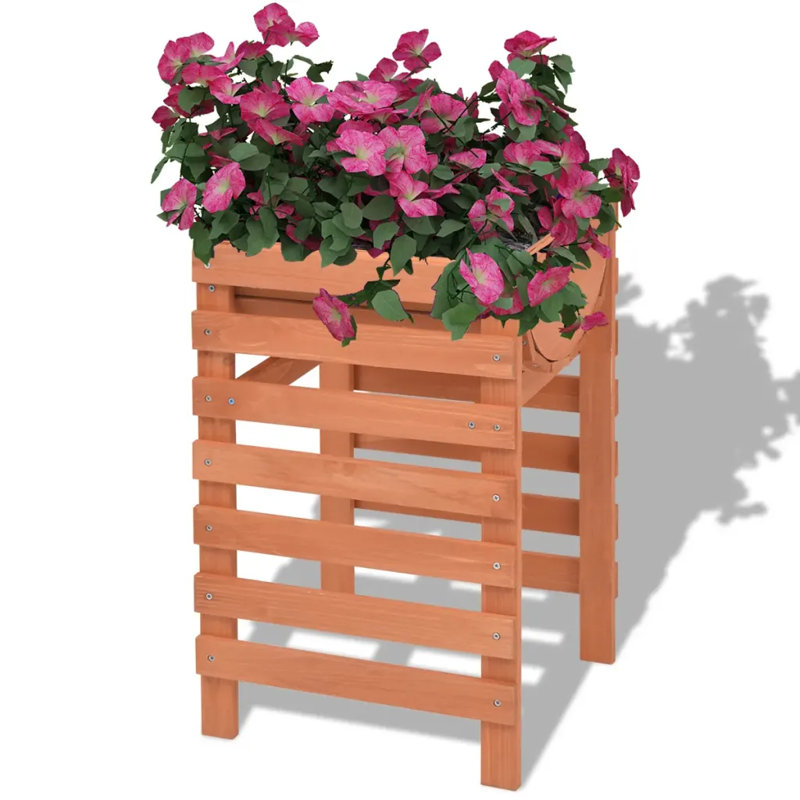 Mcwethy Wood Planter Box, 60 x 36 x 38 cm