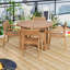 Ensemble repas d'extérieur 5 pièces avec 4 chaises-115904443