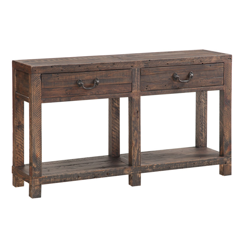 Console en bois massif récupéré Alexandra