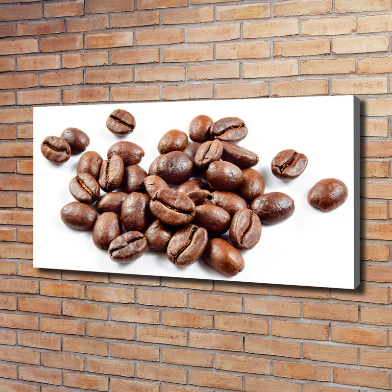 Coffee Beans - Wrapped Canvas Print
