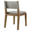 Chaise de salle à manger rembourrée Calder-1412176876