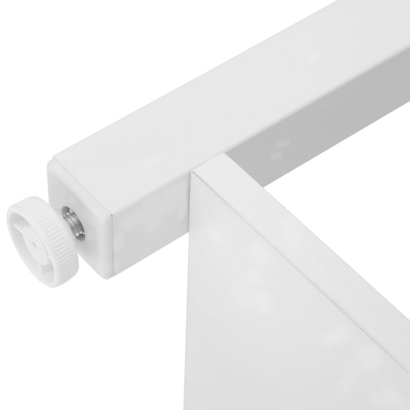  Folding Lifting Coffee Table, 4-In-1 Convertible Table With RGB Light And Type-G Outlets, Light Oak And White