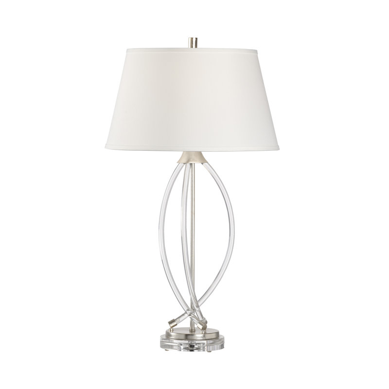 Lampe de table transparente 34 po Trifecta