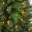 Sapin de Noël artificiel 4,5 'avec 100 lumières claires West Virginia Mountain