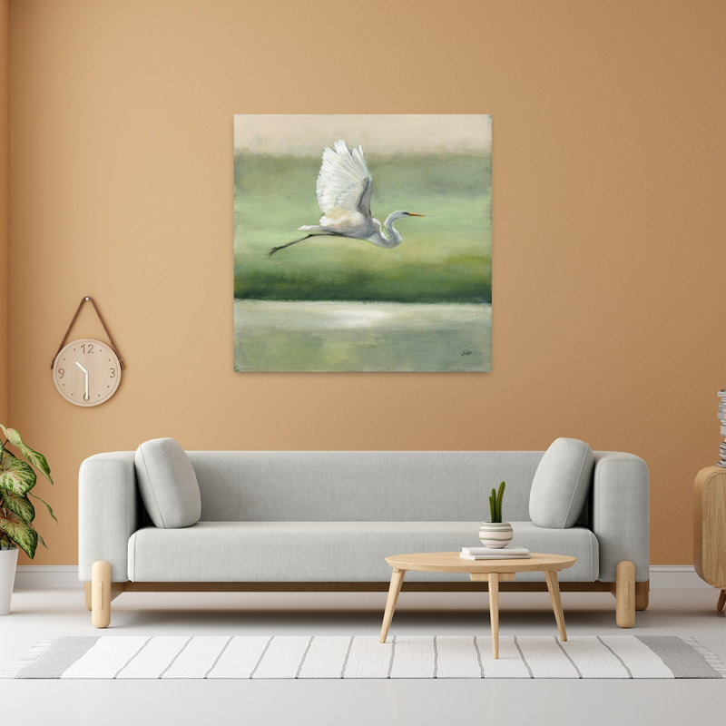 Art contemporain avec animaux, H 48 po x l 48 po