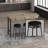 Meleesa 3 - Person Trestle Dining Set-798773278-798773272