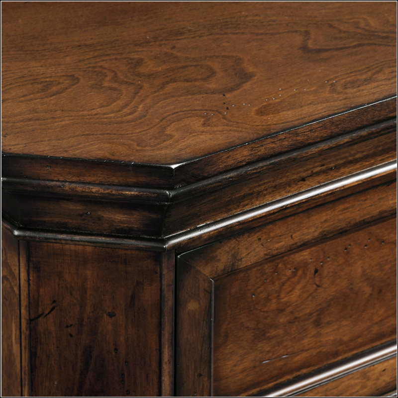 Table de chevet 3 tiroirs Traditional
