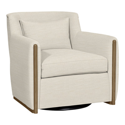 Fauteuil pivotant rembourré Thom Filicia Home