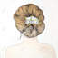 Dame avec des fleurs dans les cheveux blonds - impression de chambre à coucher romantique-1522173427-1522173426