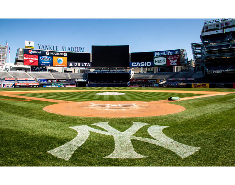 Yankee Stadium, 11" H x 18" W