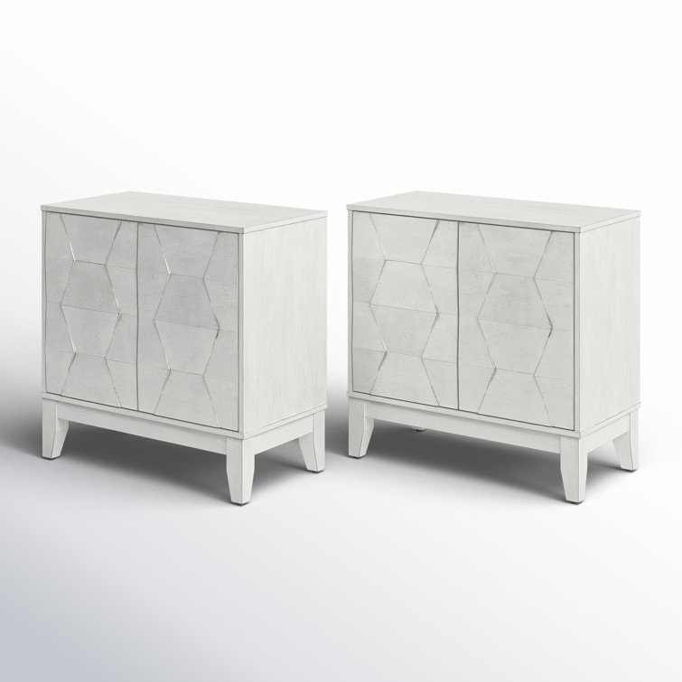 Whisnant Contemporary 2 - Door Storage Cabinet with Adjustable Shelves