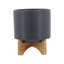 Comprend des pots de fleurs pour porte-plantes-117983443