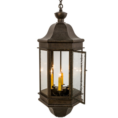 Abrian 6 - Light Dimmable Lantern Chandelier