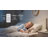 20 Inch Low Profile Ceiling Fan with Light, Ultra-Quiet, App & Remote Control, Dimmable 3 CCT LED, Flush Mount for Bedroom，in White-414857816-414857819