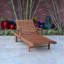 Chaise longue inclinable Alyisa