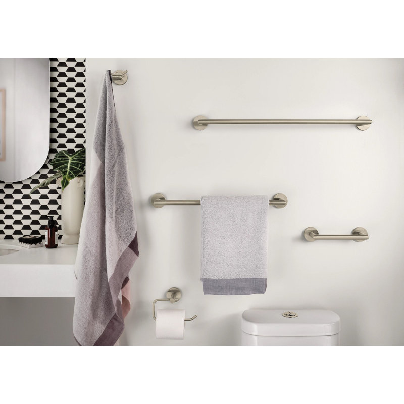 Moen Arlys Double Robe Hook, Brushed Nickel