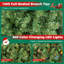 Arbre de Noël artificiel vert pré-éclairé avec bouts de branches complètes-133225565