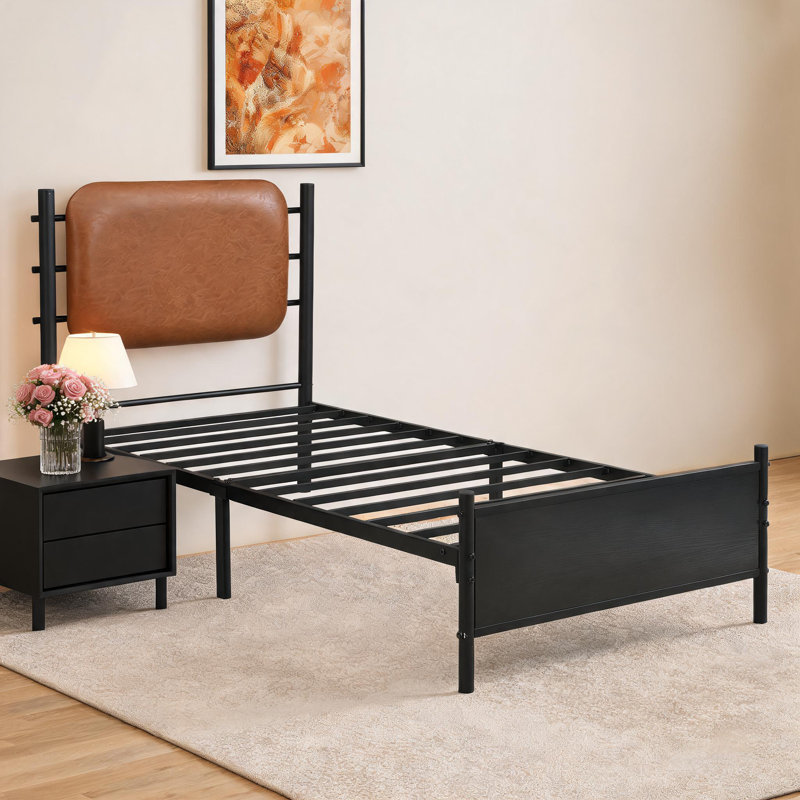 Single (3') Solid Wood Platform Bed