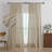  Draycott Semi Sheer Back Tab Curtain Panel Pair-260973348-260951481