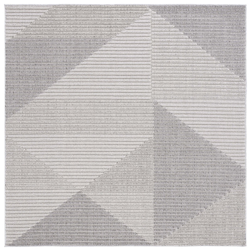 Global Performance Geometric Rug, Square 6'7"