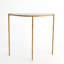 Hammered Gold Console