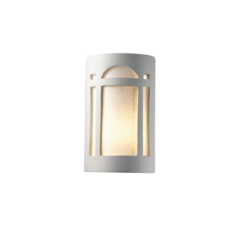 Applique murale 1 lumière Krimhilde Ada Arch, DEL, Bisque, H 21 po x l 10,75 po x P 6,75 po
