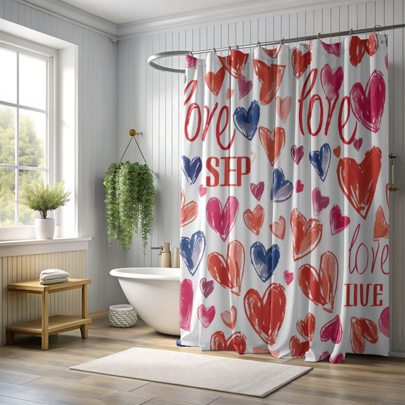 Keymiah Curtain, 74"H x 71"W